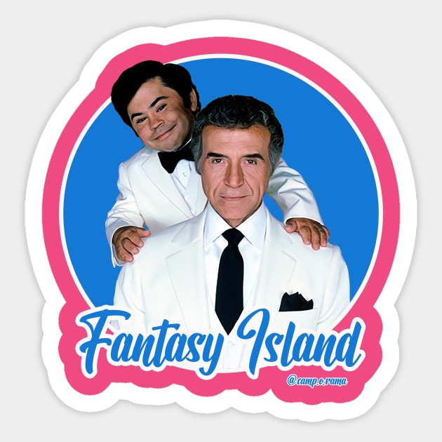 Fantasy Island Sticker by Camp.o.rama